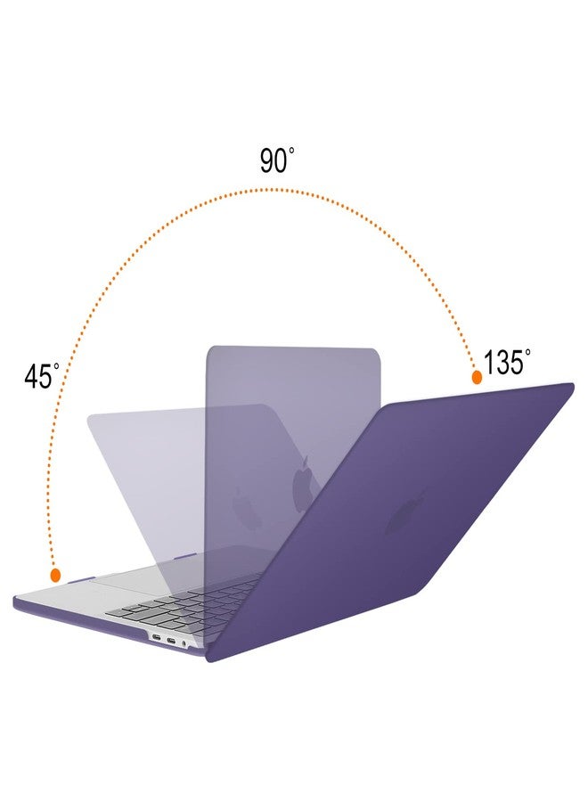 موسيسو غطاء MOSISO متوافق مع MacBook Pro مقاس 13 بوصة، طراز M2 M1، لون أرجواني إمبراطوري - Image 4
