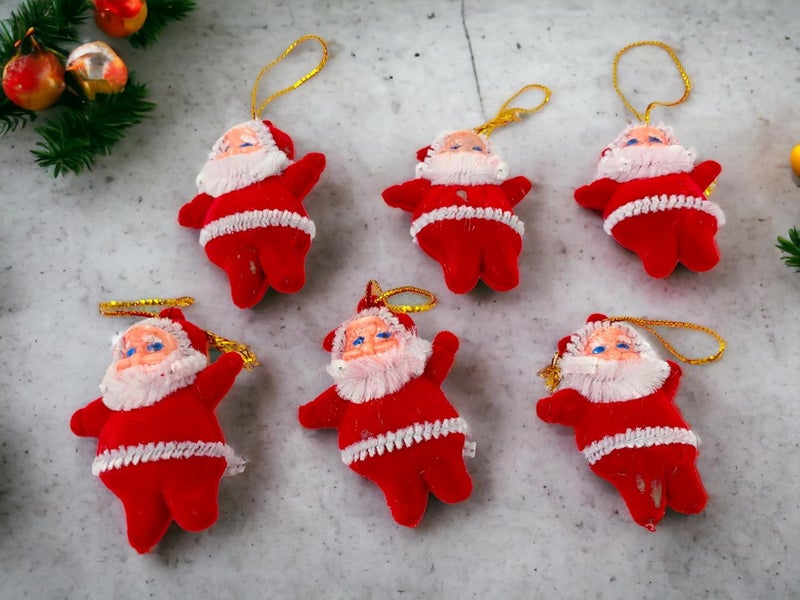 Evisha 3 Feet Long Artificial Christmas Tree and 12 Balls 12 Drum 6 Santa 12 Toffee One Bell 43 Pcs Hanging XMass Christmas Decoration XMass Tree Decoration - Image 3