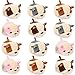 Chalyna 12 Pack Cute Plush Animal Figures 4 Inch Mini Plush Ornament Stuffed Keychain Tote Bag Pendant for Birthday Party Likes DIY Home DecorDog Style - Image 2