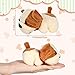 Chalyna 12 Pack Cute Plush Animal Figures 4 Inch Mini Plush Ornament Stuffed Keychain Tote Bag Pendant for Birthday Party Likes DIY Home DecorDog Style - Image 4