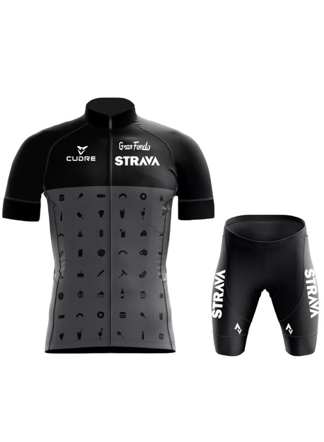 KUYING GR New Summer Outdoor Sunscreen Moisture Absorption Quick Drying Bicycle Women's Cycling Clothing Set  - Image 1
