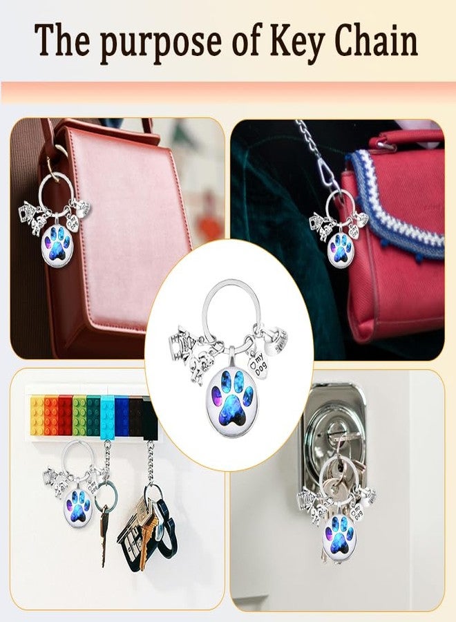 YangQian Pet Memory Gifts for Dogs Sympathy Gift for Pet Owner Dog Bereavement Gifts Necklace Keychain Grieving Dog Loss Gift Grief Pass Away Funeral Condolence Remembrance Presents for Dogs Necklace keychain - Image 4