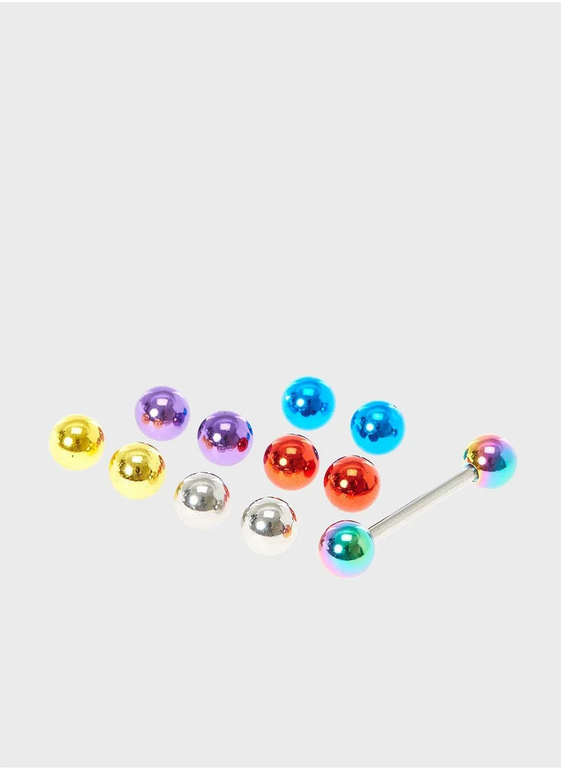 Claires Kids Colourful Stud Earrings