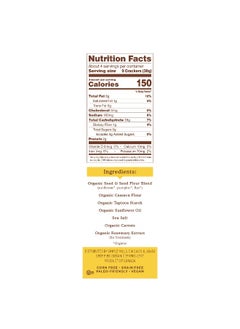 Simple Mills Simple Mills, Organic Seed Flour Crackers, Original, 4.25 oz (120 g)  - Image 2