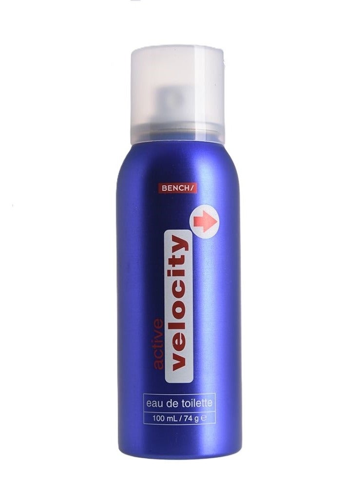 Bench Active Velocity  Eau de Toilette  - Citrus & Woody Blend - Long-lasting Scent - 100 ml - Image 1