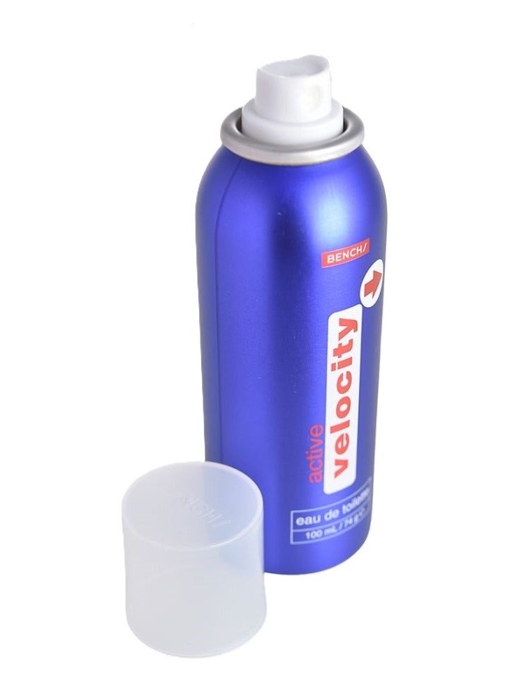 Bench Active Velocity  Eau de Toilette  - Citrus & Woody Blend - Long-lasting Scent - 100 ml - Image 2