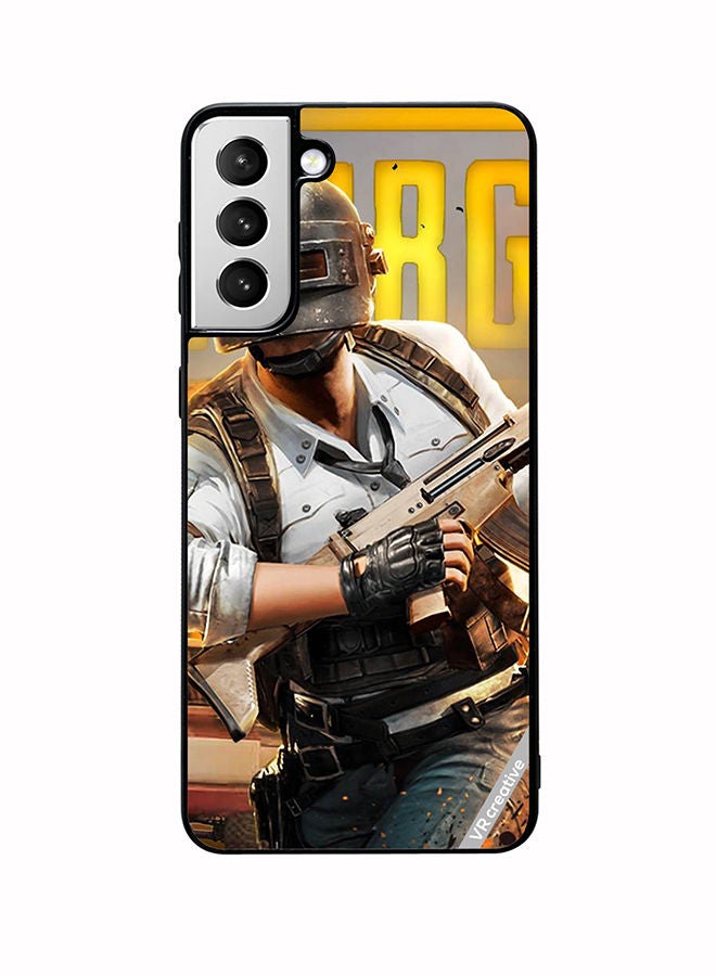 VR CREATIVE Protective Case Cover For Samsung Galaxy S22 Plus 5G Pubg Design Multicolour - Image 1