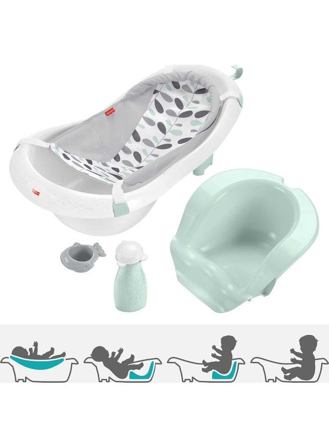 Fisher-Price Baby to Toddler Bath 4-in-1 Sling â€˜n Seat Tub with Removable Infant Support and 2 Toys - Image 2