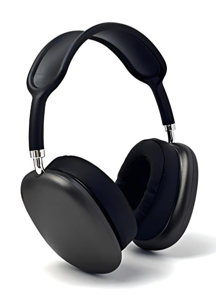 P9 Wireless Headphone P9 With Hidden Mic Black&White - Image 1