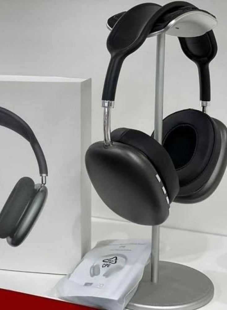P9 Wireless Headphone P9 With Hidden Mic Black&White - Image 2