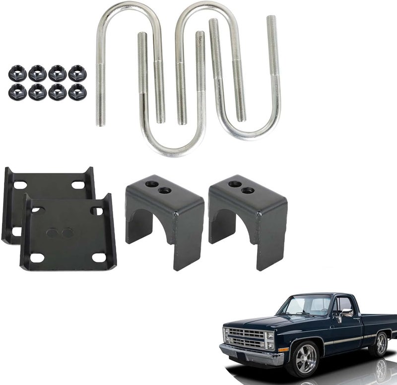 SEBLAFF 5 Inch Rear Axle Flip Kit for 1973-1987 C1500 C10 C15 Pickup 1/2 Ton Truck - Image 1