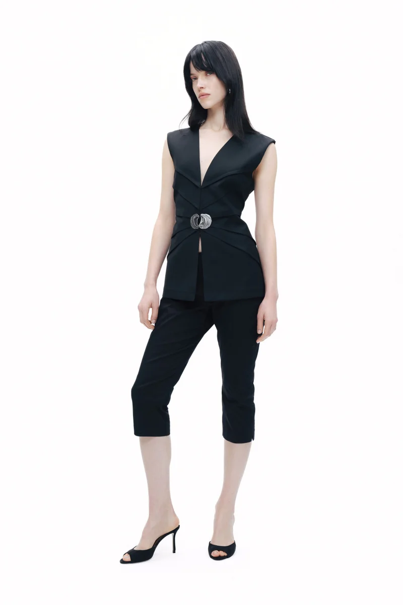 Nocturne Vest with Metal Accessories
