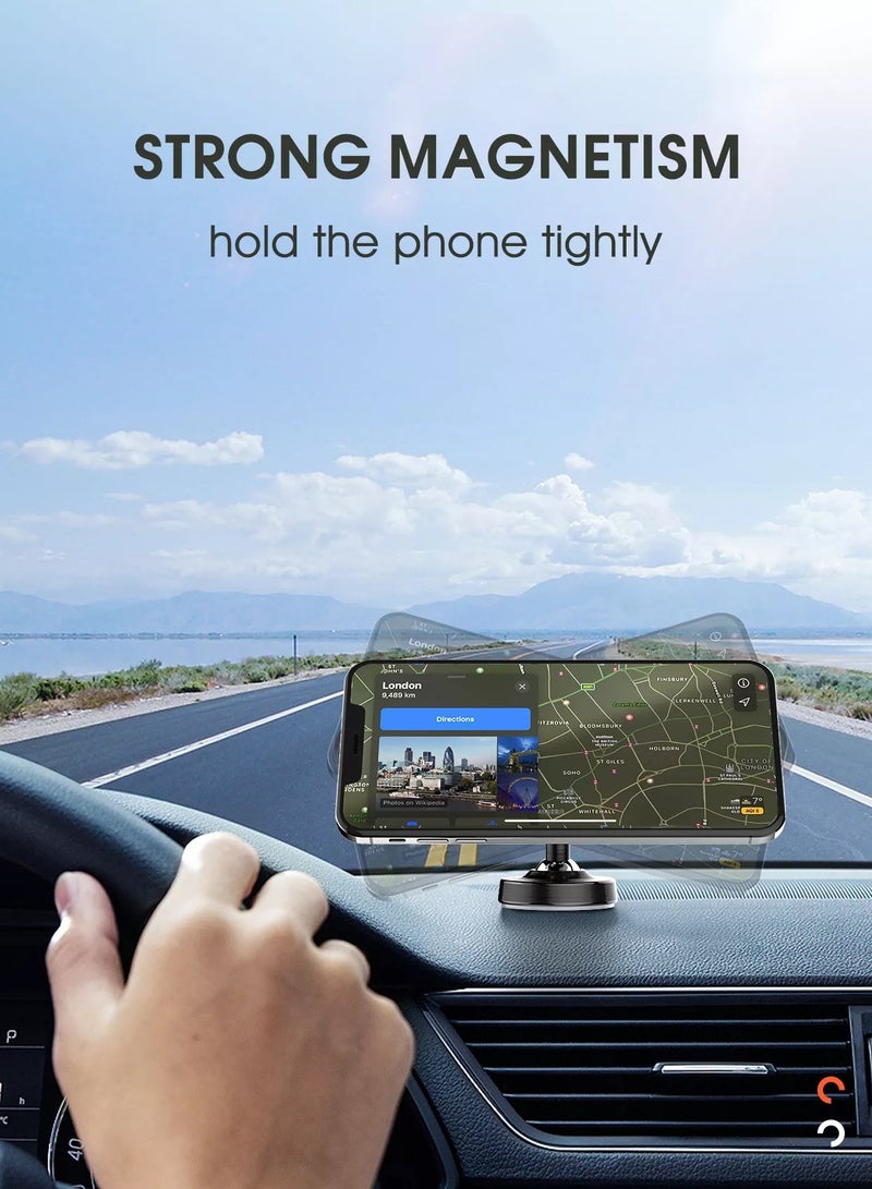 Magnetic Mobile Phone Holder Car Dashboard Mobile Bracket Cell Phone Mount Holder Stand for mobile