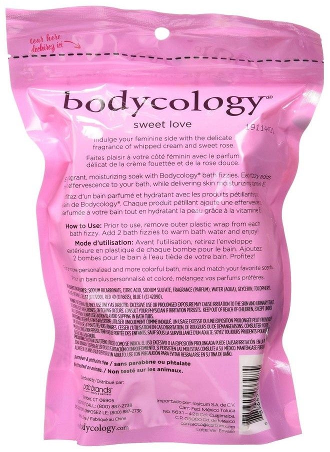 Bodycology - Sweet Love Bath Fizzies 821 Oz (60G) - Image 1