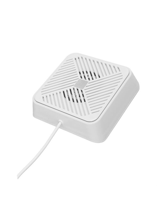 Dpofirs - Mini USB Ultrasonic Dishwasher, Portable USB Dish Washing Machine Cleaner Wshing Tools for Dishware Fruit Vegetable, Compact Turbo Washer for Home Kitchen Apartment (White) - Image 1