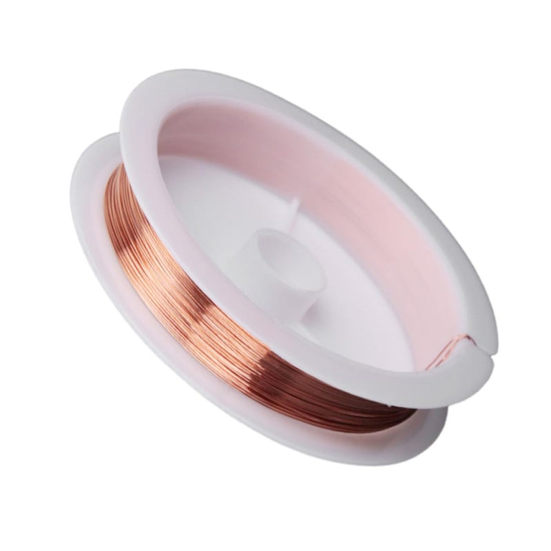 Cuttable Copper Wire for Reed Making DIY, Multi-Function Wear-Resistant Copper Wire 0.3mm Gauge for Handmade Crafts and Jewelry Supplies - Image 1