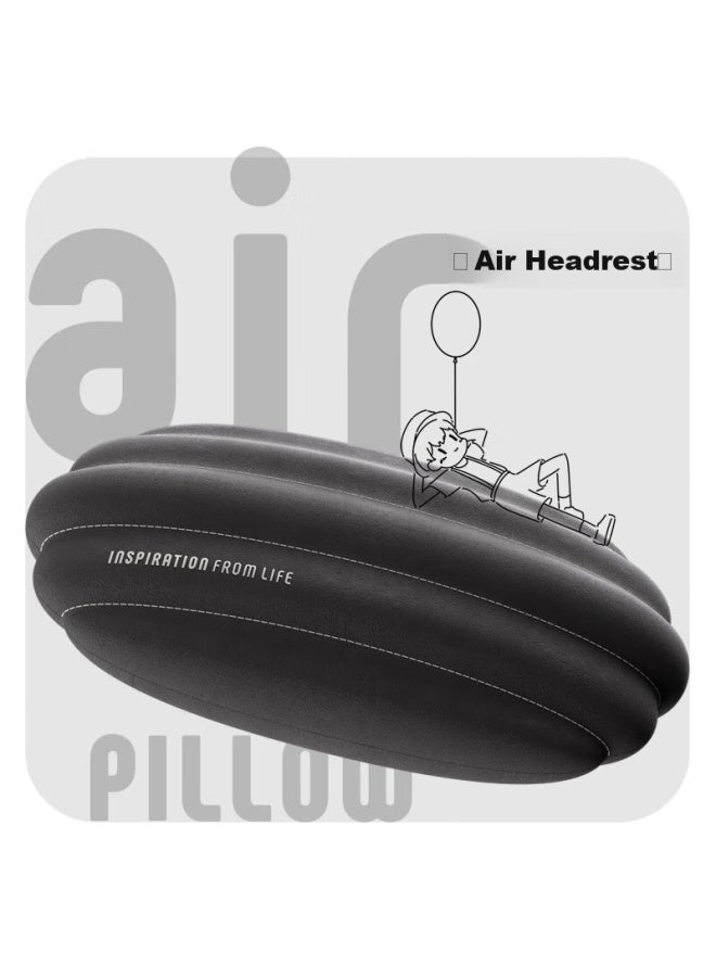 Bbdd Car Air Headrest, Neck Pillow For Vehicles, In-car Cushion, Memory Foam, Comfortable Car Pillow, Simple Design, Off-white - Image 4