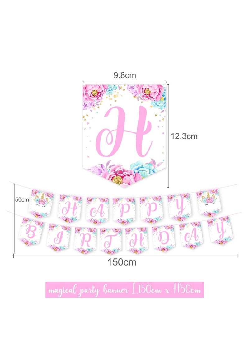 mamino unicorn party theme set - Image 3