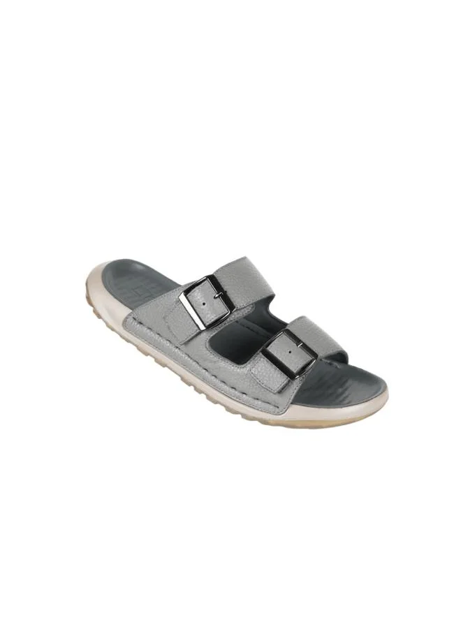 barjeel uno 008-3634 Barjeel Uno Mens Casual Sandals 23218-2 Grey