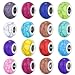 TianBo 100pcs Mix Color Large Hole Bead Resin Crack Fit European Charm Bracelet Spacer for Jewelry Making SS01 - Image 2