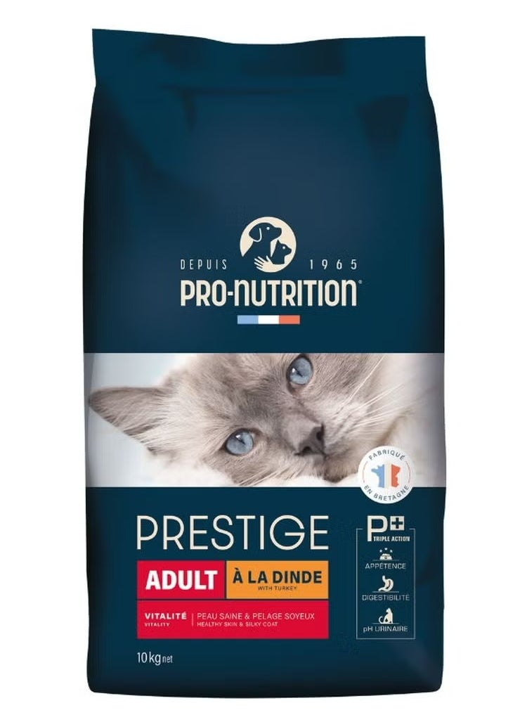 PRO NUTRITION Pro nutrition Prestige Cat Adult Turkey 10Kg 