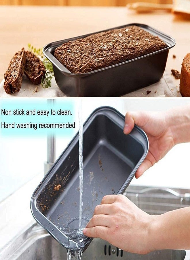 Royals Big (25cm) Nonstick Aluminium Baking Bread Pan Loaf Cake Mould Rectangular Shape | Microwave & Oven Safe | Loaf Cake Making Tin for Home Baking | Durable Non-Stick Bakeware - Image 2