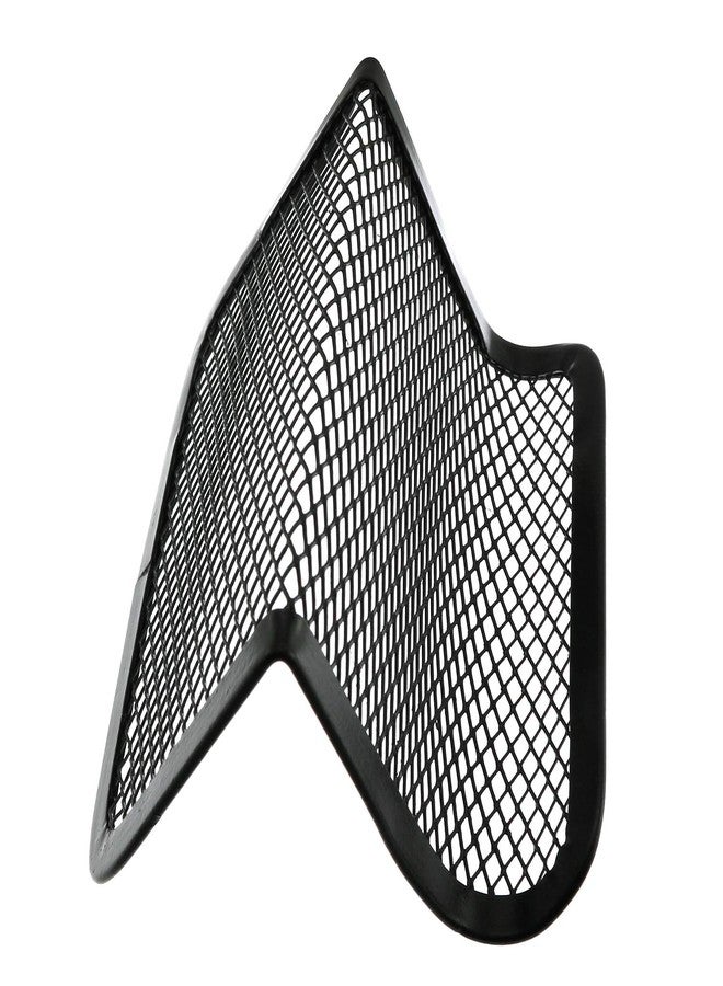 رولينج حامل بطاقات عمل متعدد الوظائف من رويلينغ، قطعتان، منظم بطاقات عمل شبكي معدني من النوع N للمكتب - حامل لـ 50 بطاقة اسم - حامل عرض بطاقات العمل وحامل للهاتف (أسود) - Image 2