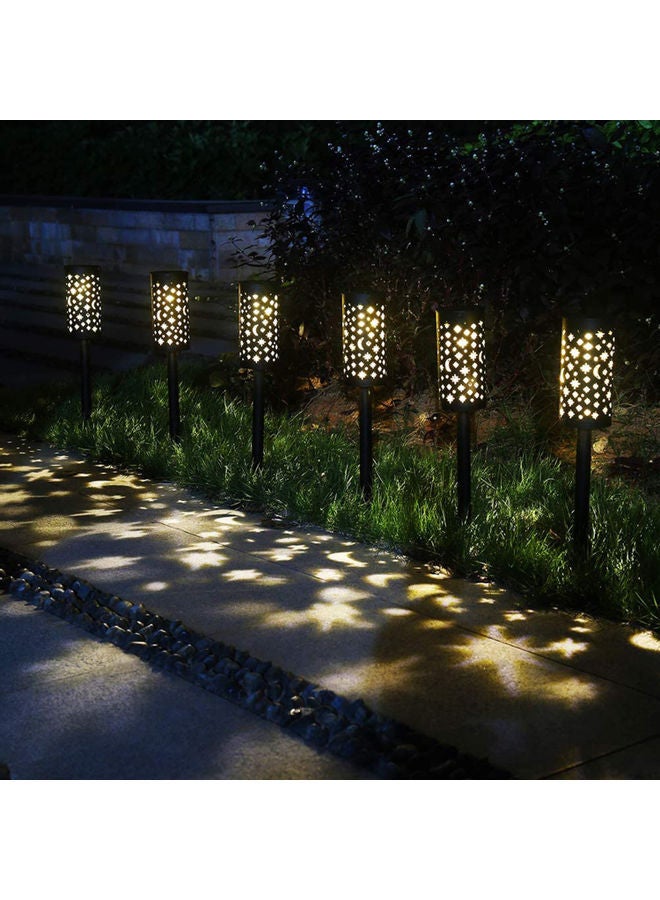 NIBEMINENT Hollow Garden Solar Stake LED Light Black 17.50cm  - Image 2