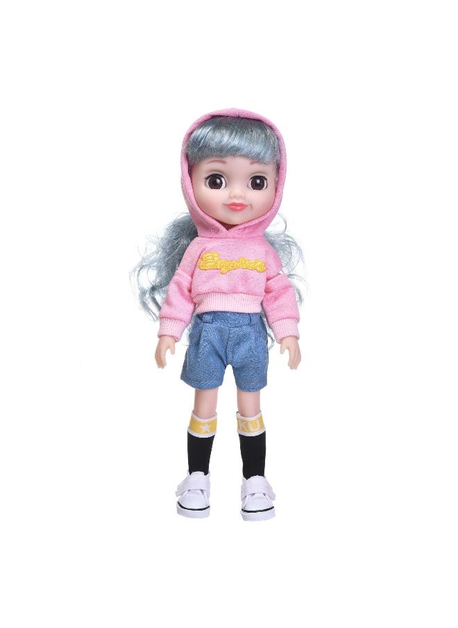 xozgdovg Eye-Blinking Dress-Up Doll - The Dream Toy for Girls 