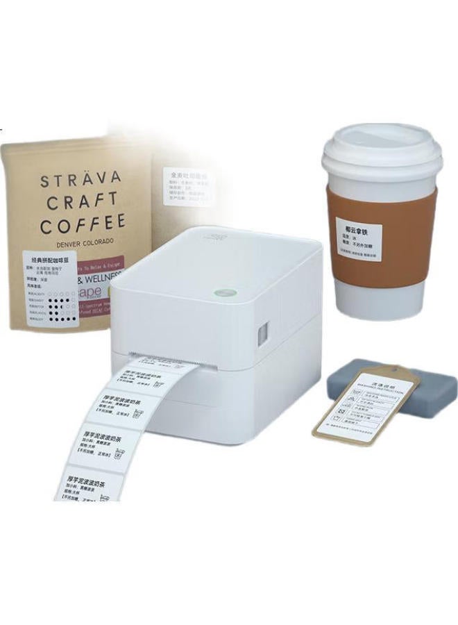 HPRT طابعة الملصقات الحرارية Hprt D25 لطباعة الباركود وملصقات QR للملابس والسوبرماركت وشاي الفقاعات والملصقات وطباعة أسعار الطعام - Image 1