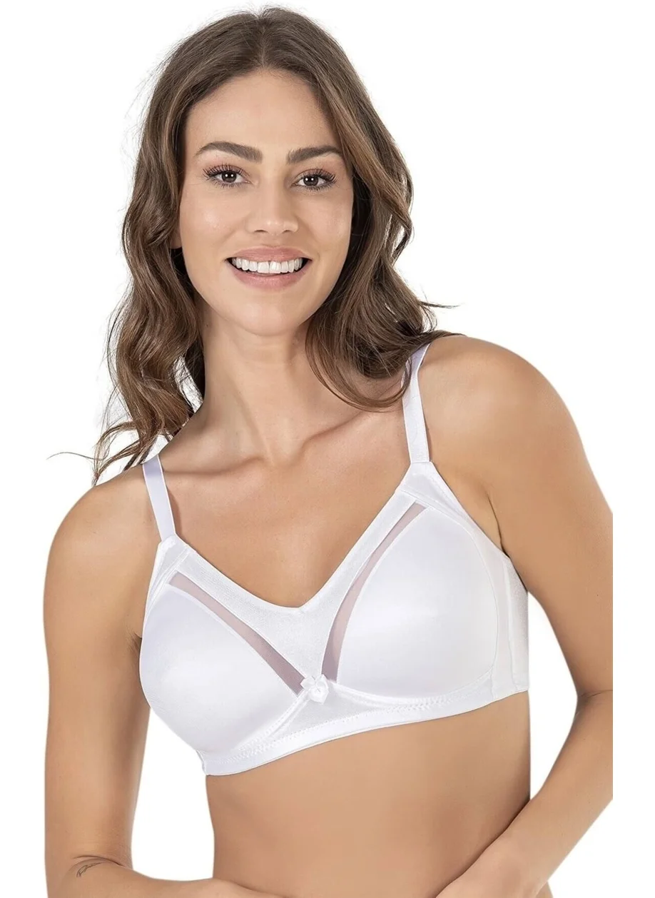 Le Jardin 9125 Wire-Free Soft Cup Tulle Bra