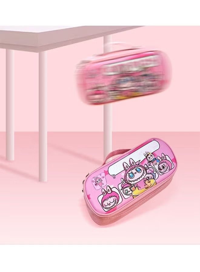 بيوينتي منظم حافظة اقلام رصاص، حافظة منظم اقلام ماركر، مقلمة مستلزمات فنية، منظم حقيبة السفر، لوازم مدرسية لطلاب الجامعات المتوسطة والثانوية والمكتب - Image 5