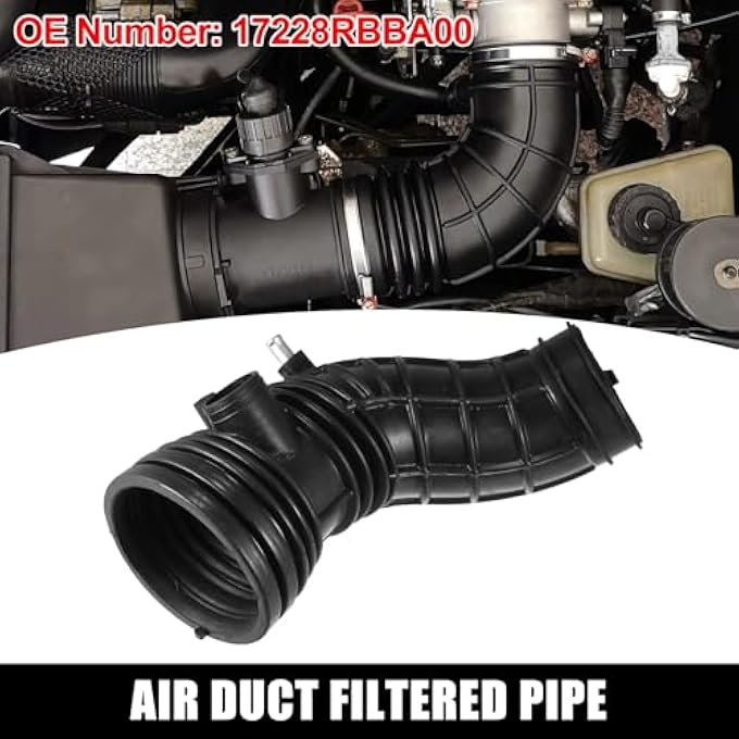CHEFRU Air Intake Tube Hose Compatible With Acura For TSX 2.4L L4 2006 2007 2008 Auto Engine Air Duct Filter Pipe Air Intake Hose 17228 RBB A00 Car Accessories - Image 5