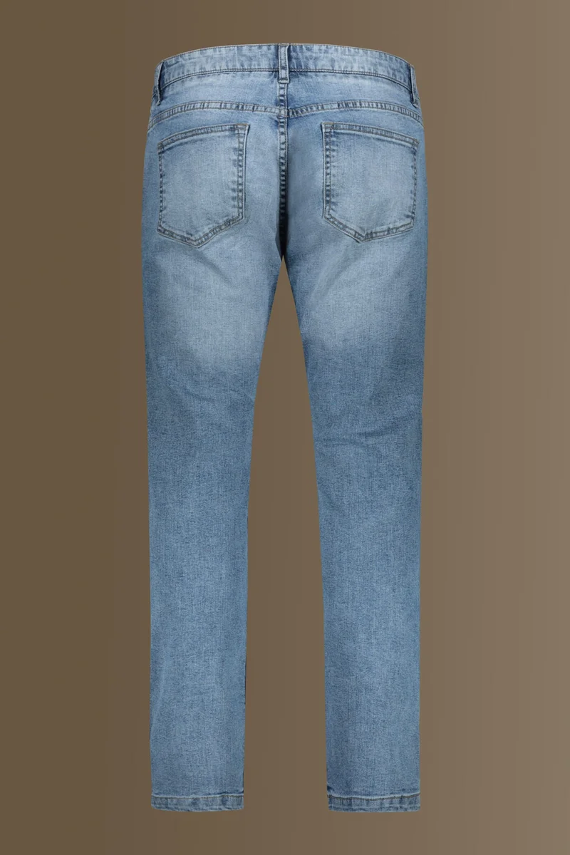 Doppelganger Blue Denim 5 pockets - LT Denim for Men | Best Price UAE