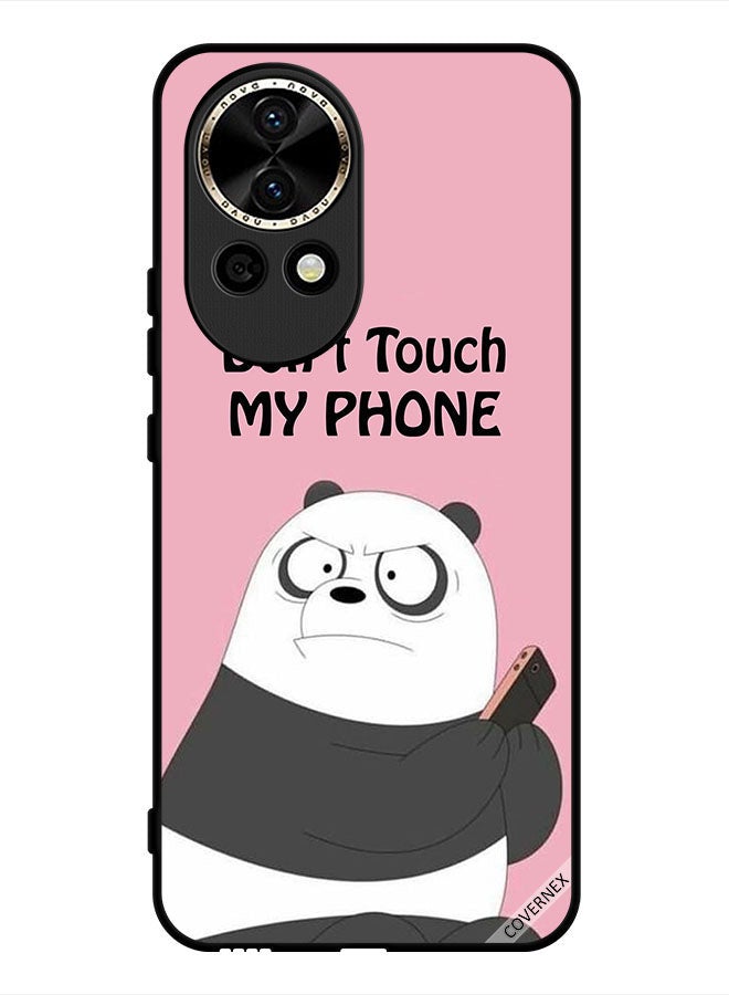 Covernex Protective Case Cover For Huawei nova 12 Don't Touch My Phone Panda - Image 1