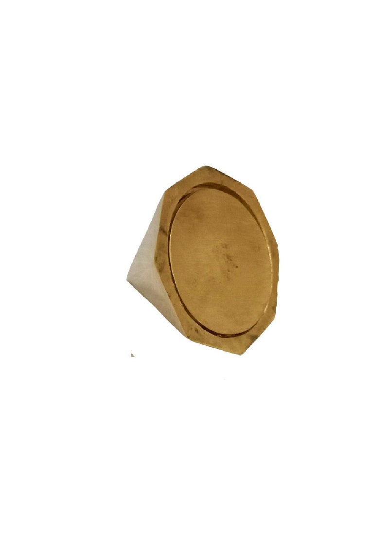 ASTROGHAR Astroghar Brass Vastu Octagonal Ashtakon Shaped 2 Layered Pyramid Energy Tools for Vaastu Correction and Positive Energy  - Image 4
