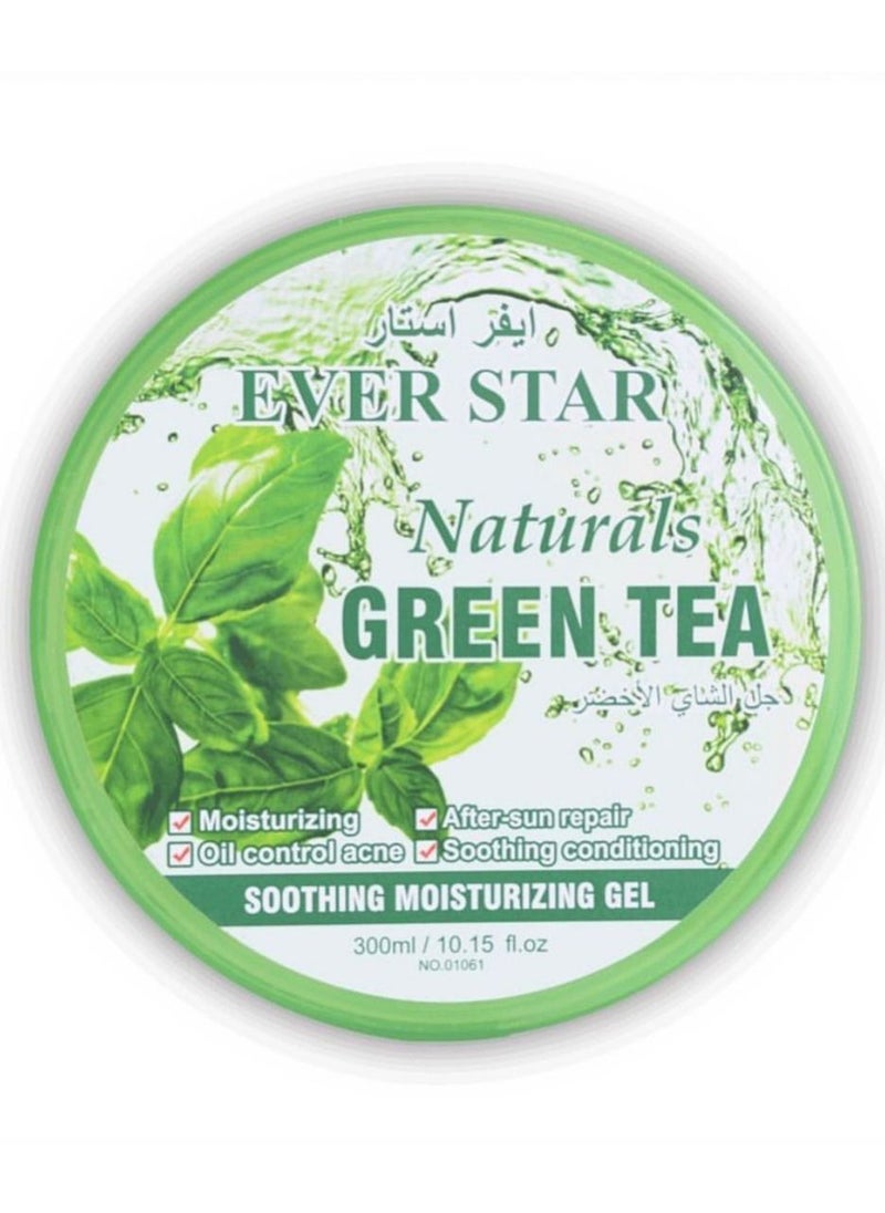 Ever star - Green Tea Moisturizing and Softening Gel 300 ML - Image 1