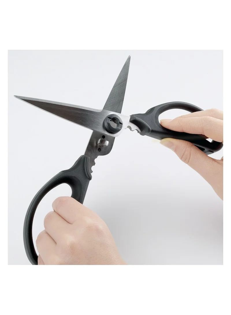OXO OXO GG KITCHEN AND HERB SCISSORS Black/Silver 12.7x8.89x22.54centimeter