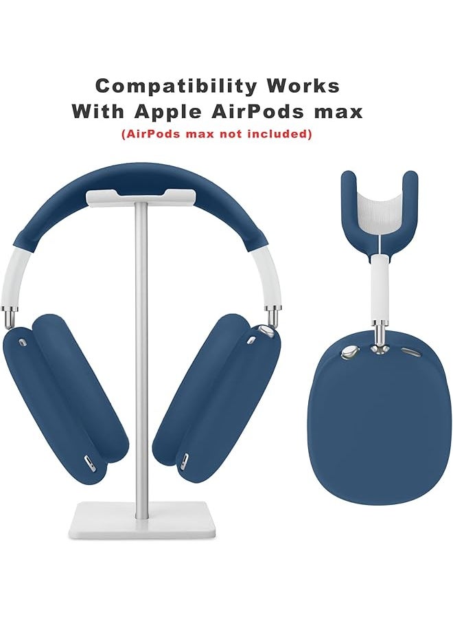 erorex - Silicone Case Cover For Airpods Max Headphones Anti Scratch Ear Pad Case Cover Ear Cups Cover Headband Cover For Airpods Max Accessories Soft Silicone Skin Protector For Airpods Max - Image 1