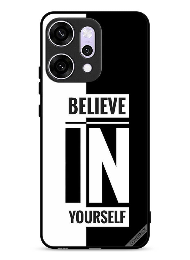 Covernex Oppo Reno14 Protective Case Cover Believe In Yourself - Image 1