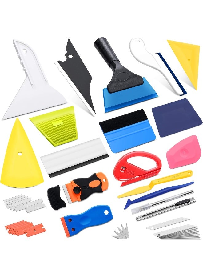 REEVAA Window Tint Kit 18PCS Vinyl Wrap Tool Kit - Image 1
