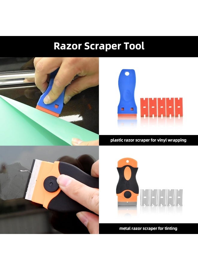 REEVAA Window Tint Kit 18PCS Vinyl Wrap Tool Kit - Image 5