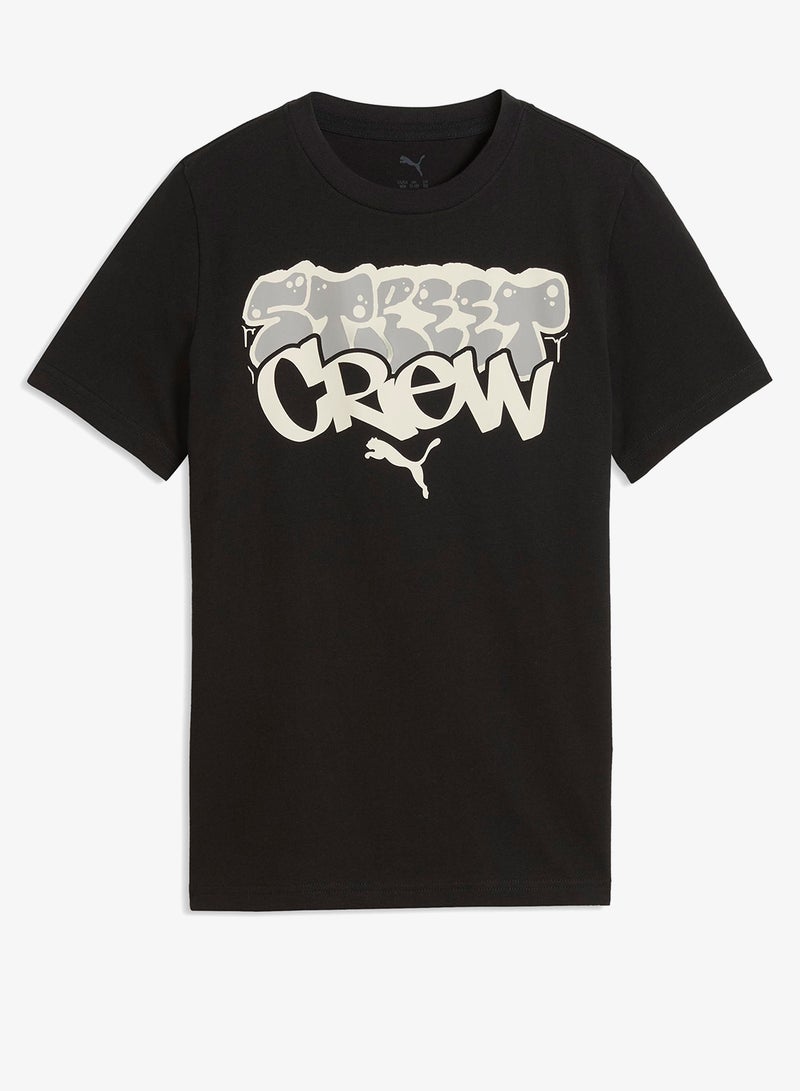 بوما تيشيرت برسومات شبابي بتصميم التسعينات - Image 4