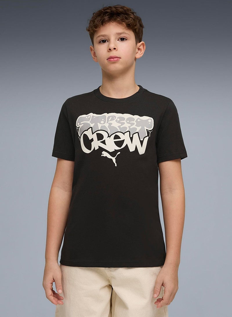 PUMA Youth Mid90S Graphic T-Shirt - Image 1