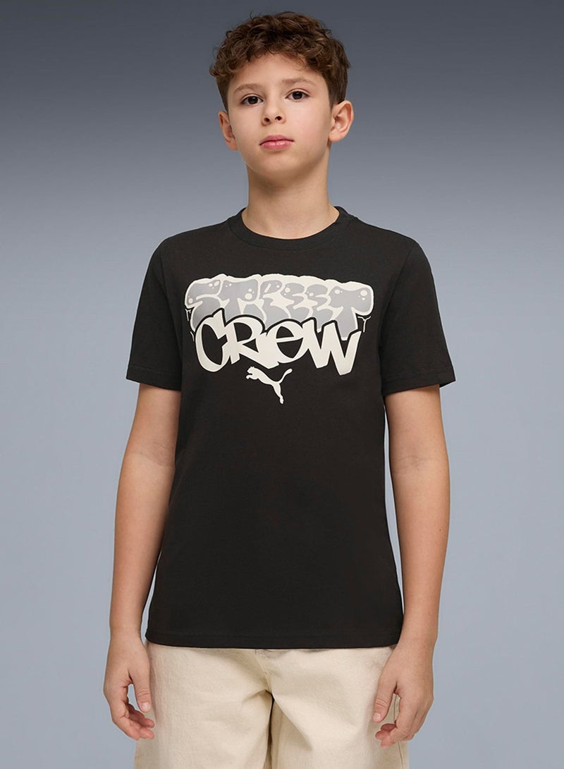 PUMA Youth Mid90S Graphic T-Shirt - Image 1