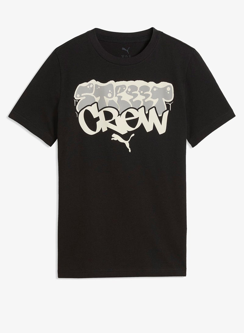 PUMA Youth Mid90S Graphic T-Shirt - Image 4