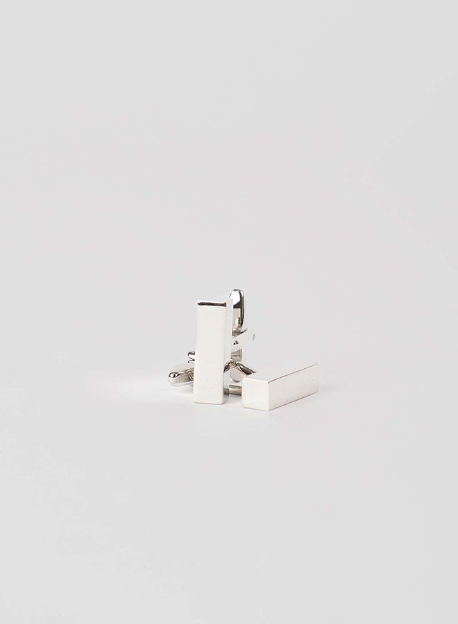 Dalydress Men Cuff-Link C Silver - Image 3
