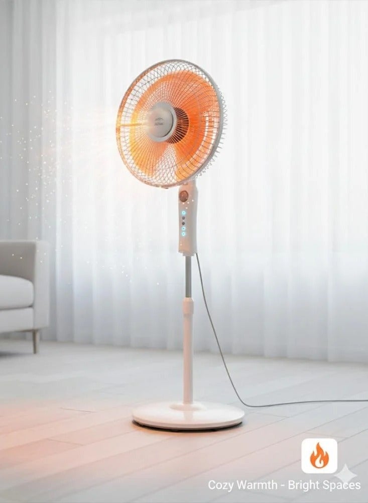 carbon ceramic heater, safe and quiet, with adjustable height, 1200W - Image 4