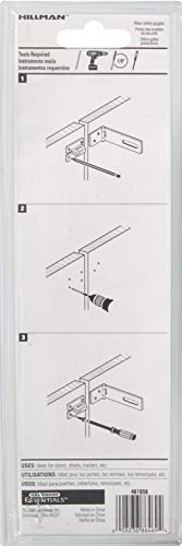 Hardware Essentials 851409 Zinc Fixed-Staple Safety Hasp (6") - Image 3