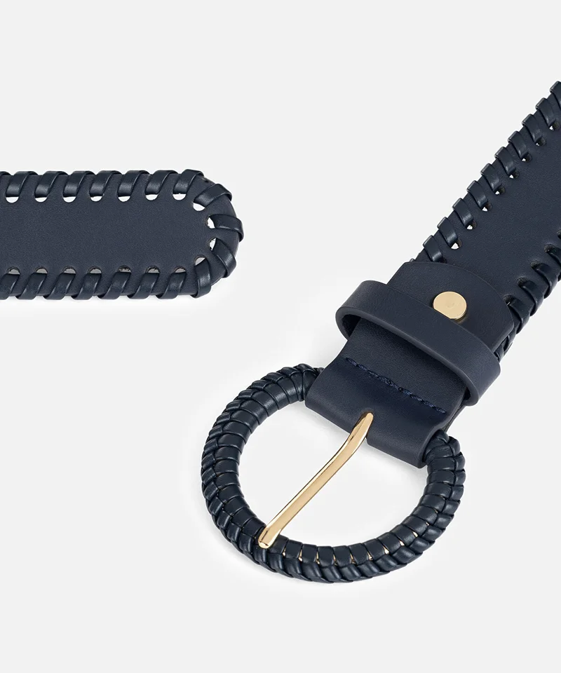 Ipekyol  Belt with Decorative Stitching for Women | Best Price UAE